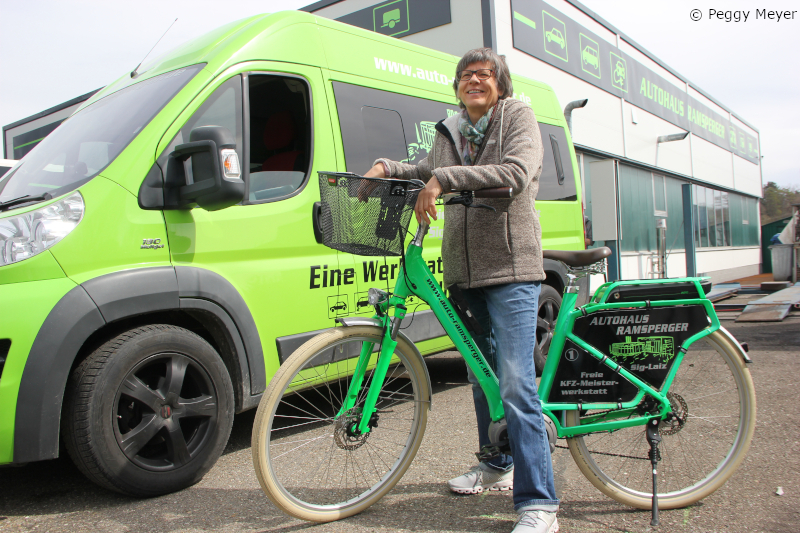 Bei Autohaus Ramsperger gibt es nun E-Bikes als Kundenersatzfahrzeug